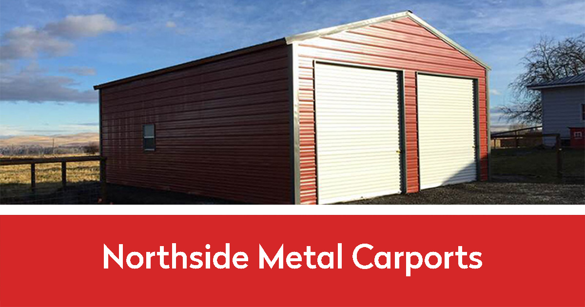 Barn constructed by Northside Metal Carports | Northside Metal Carports
