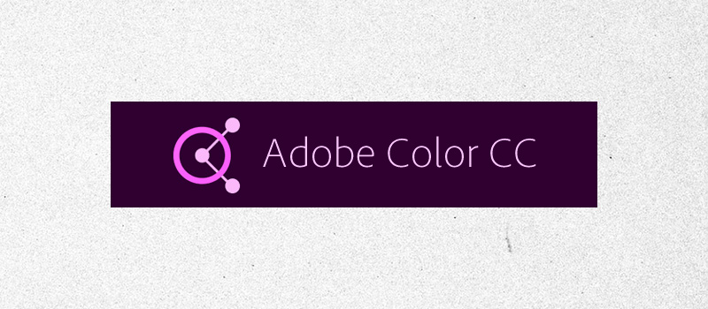 Adobe Color CC logo on a textured gray background