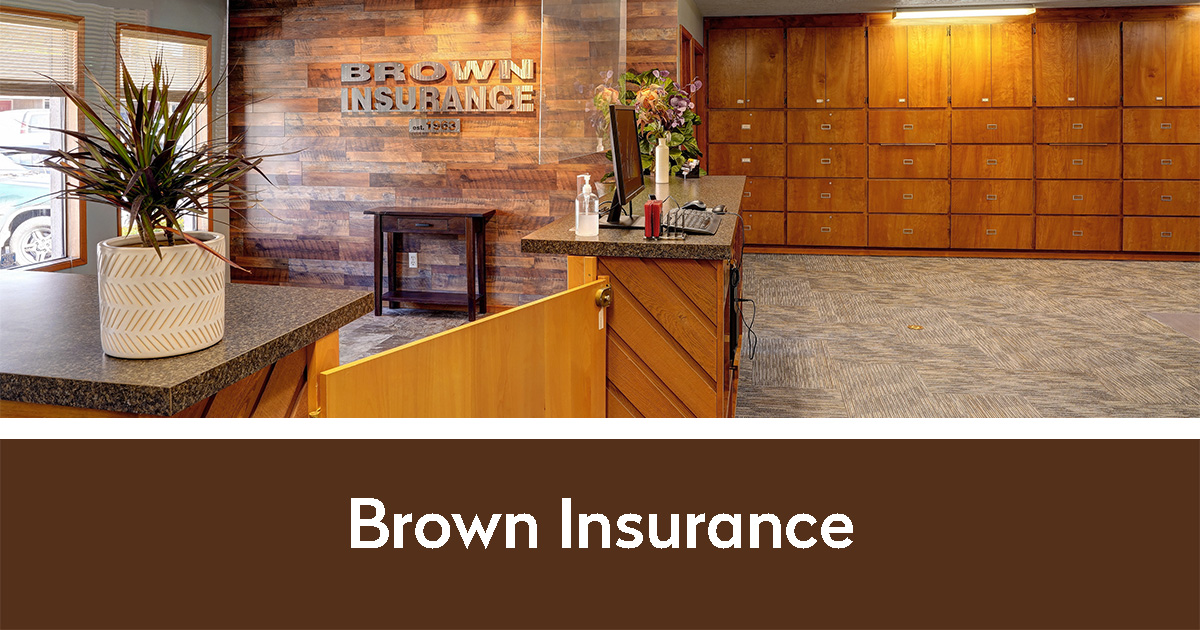Brown Insurance interior