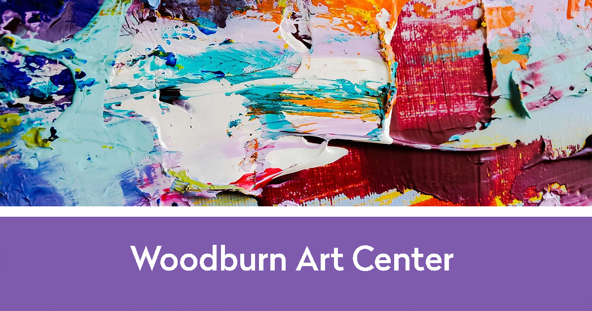 Woodburn Art Center | Smattering of different oil paints on canvas