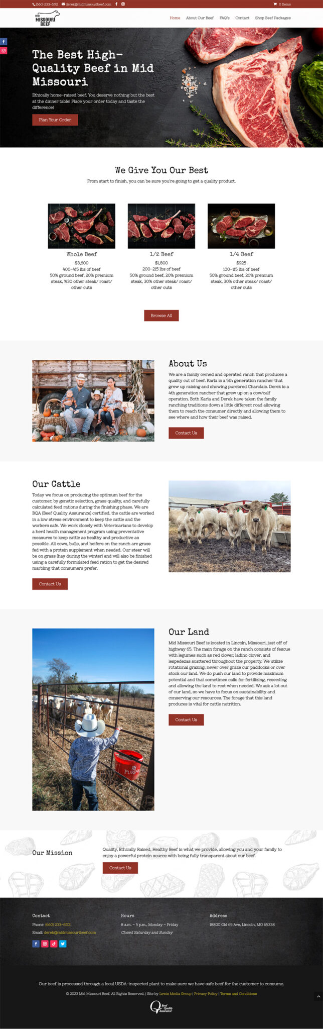 Mid Missouri Beef Homepage