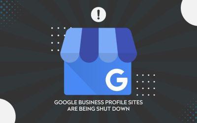 Google Profile Sites are being shut down